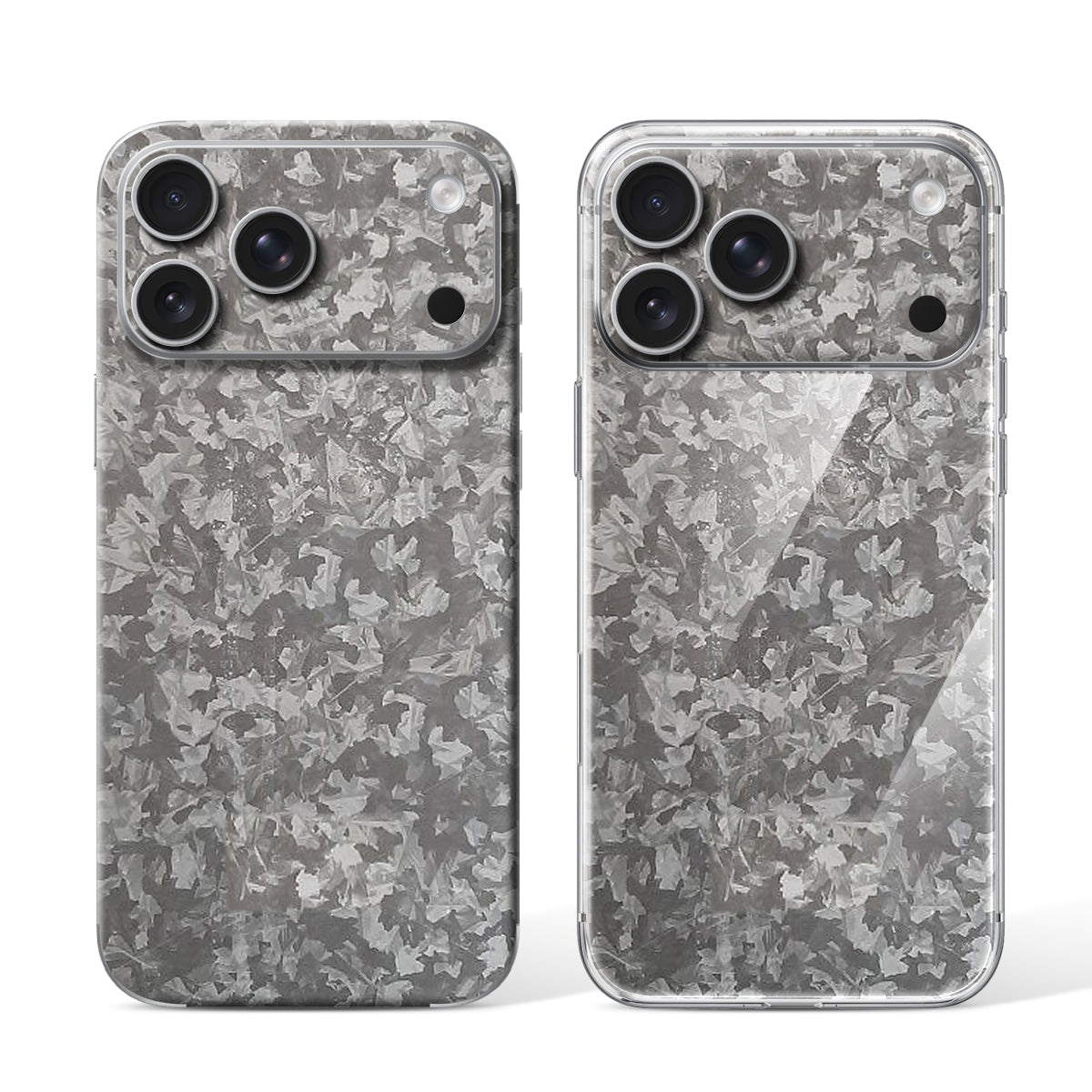 
Phone Skin for iPhone 17 Pro Silver — Design 132