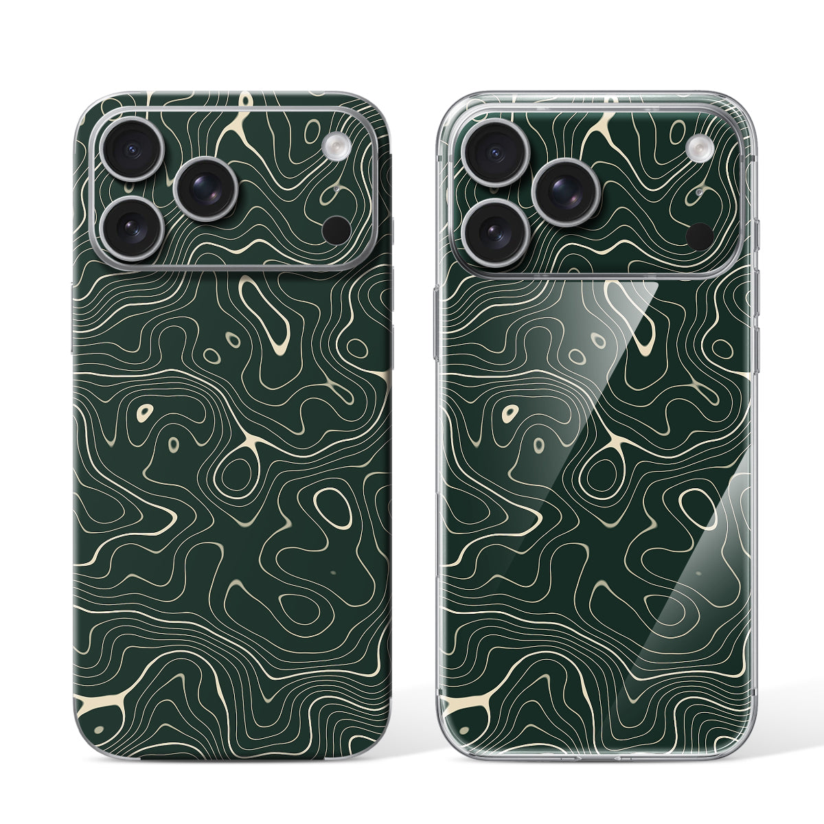 
Phone Skin for iPhone 17 Pro Silver — Design 98