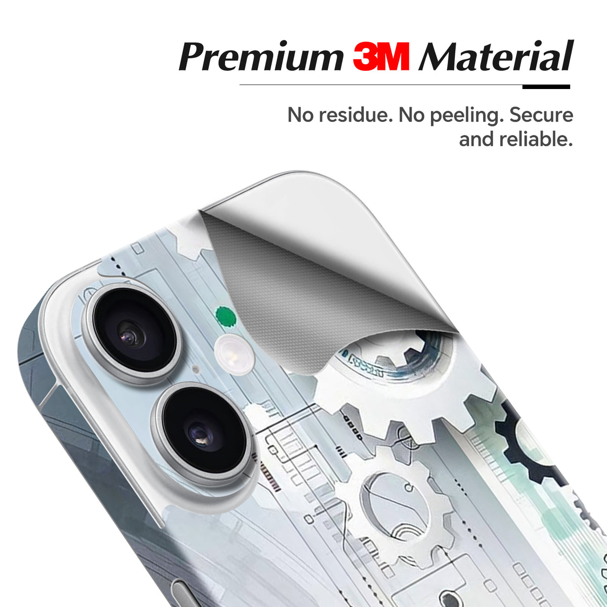 Phone Skin for iPhone 17 White — product view 2