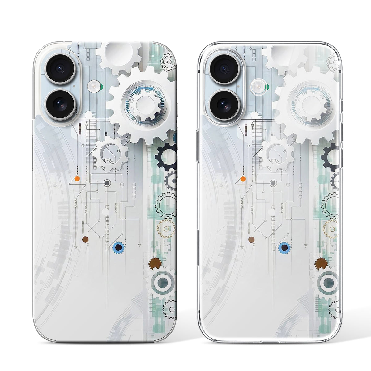
Phone Skin for iPhone 17 White — Design 398
