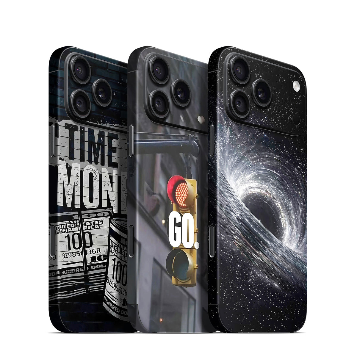 Phone Skin for iPhone 18 Pro and iPhone 18 Pro Max — Black — product view 1