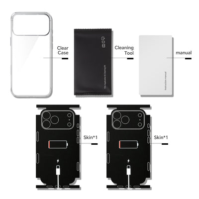 Phone Skin for iPhone 18 Pro and iPhone 18 Pro Max — Black — product view 9