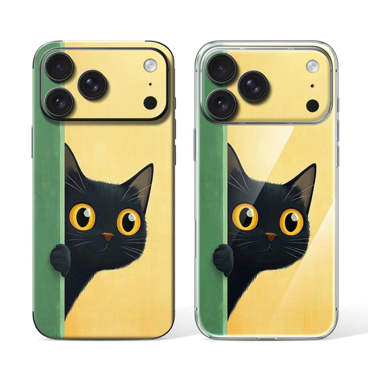 
Phone Skin for iPhone 18 Pro Black — Design 34