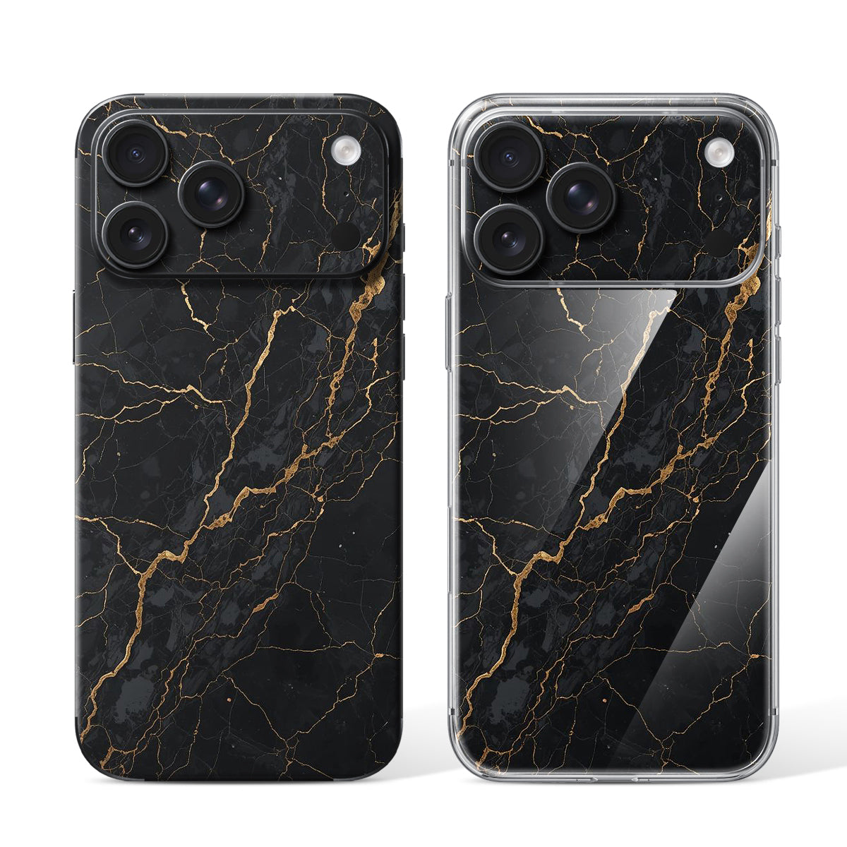 
Phone Skin for iPhone 18 Pro Black — Design 130