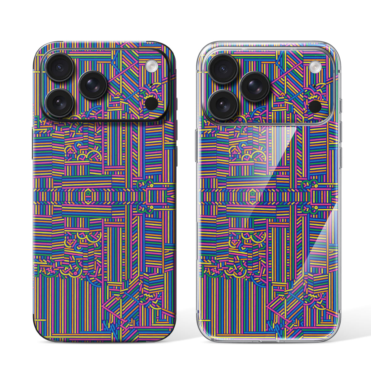 
Phone Skin for iPhone 18 Pro Black — Design 87