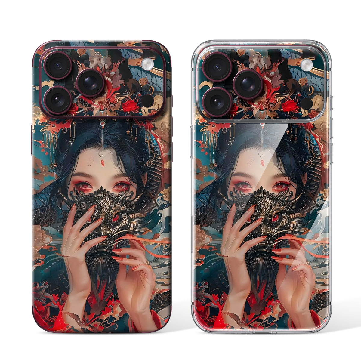 
Phone Skin for iPhone 18 Pro Max Burgundy — Design 24