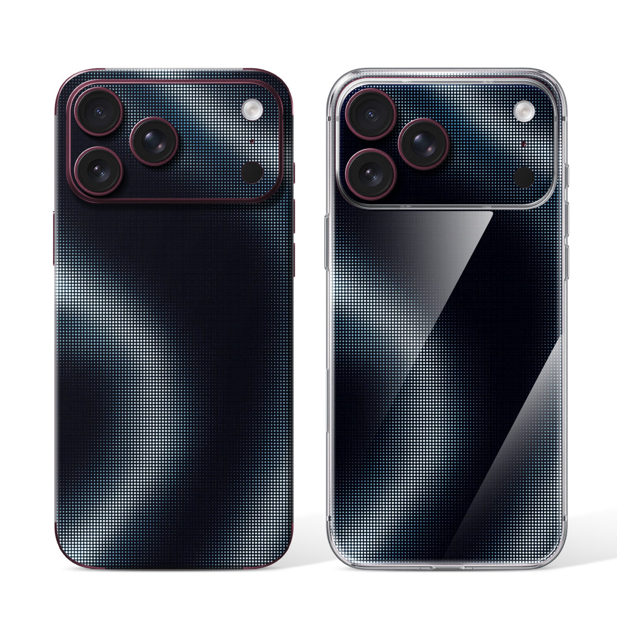 
Phone Skin for iPhone 18 Pro Max Burgundy — Design 102