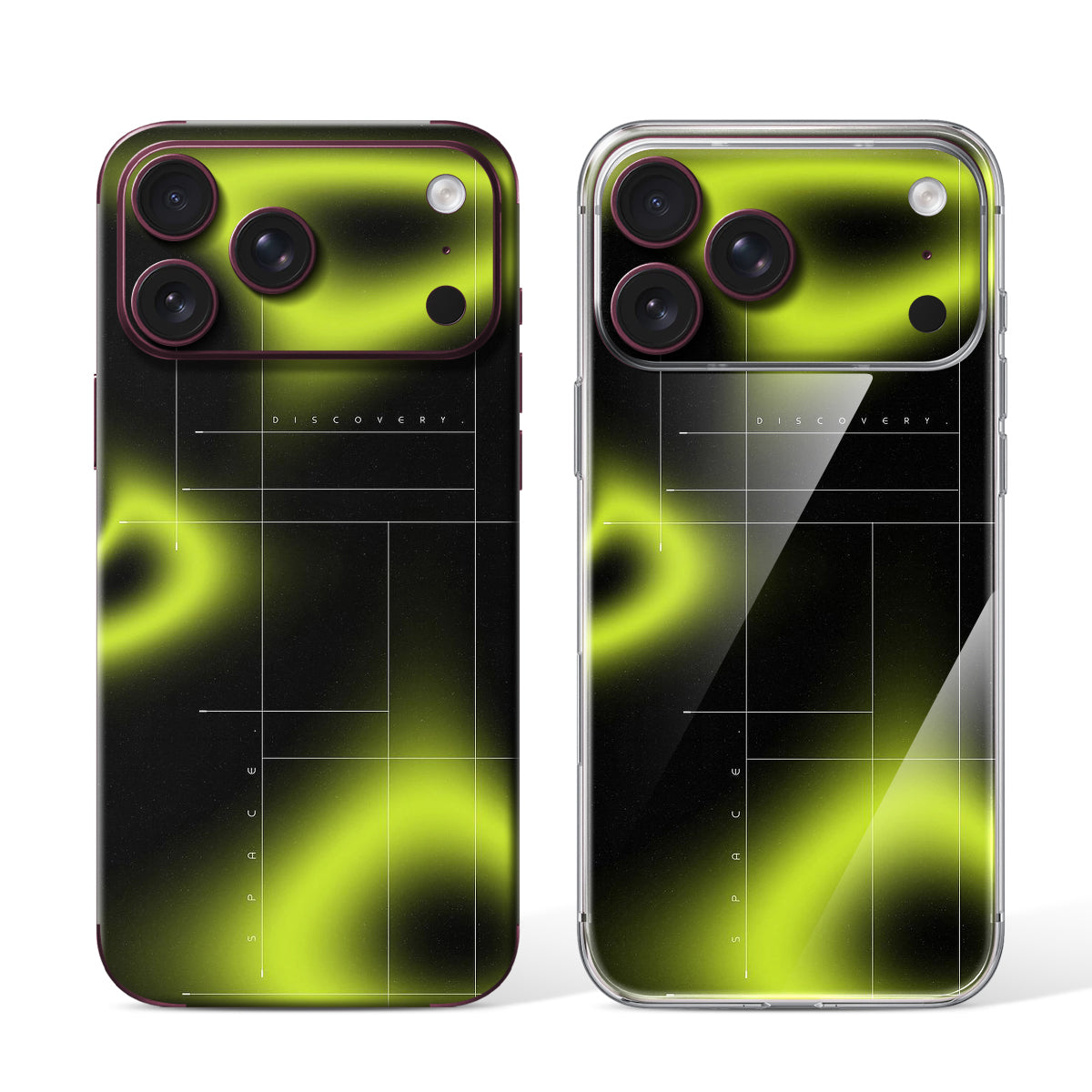 
Phone Skin for iPhone 18 Pro Max Burgundy — Design 104