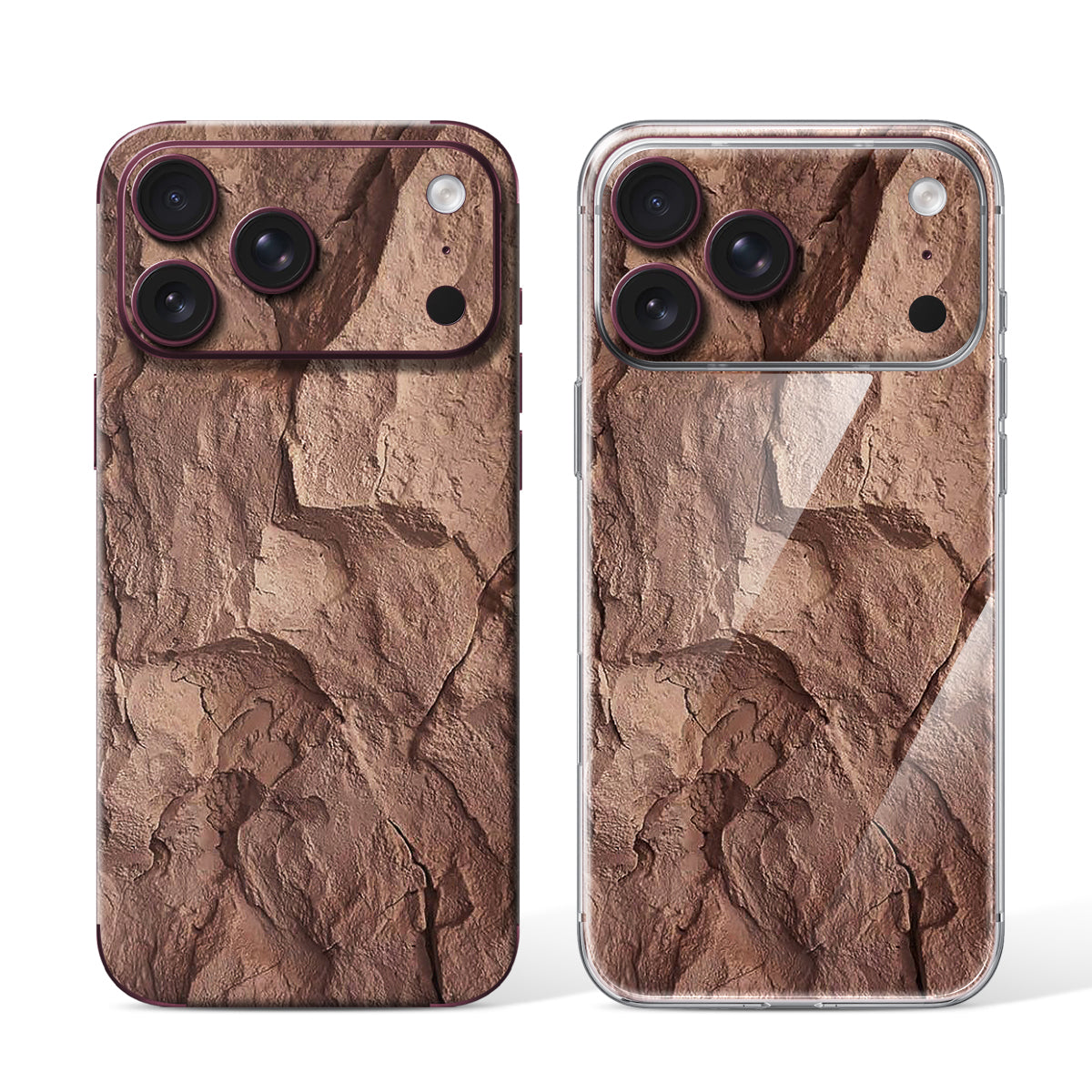 
Phone Skin for iPhone 18 Pro Max Burgundy — Design 109