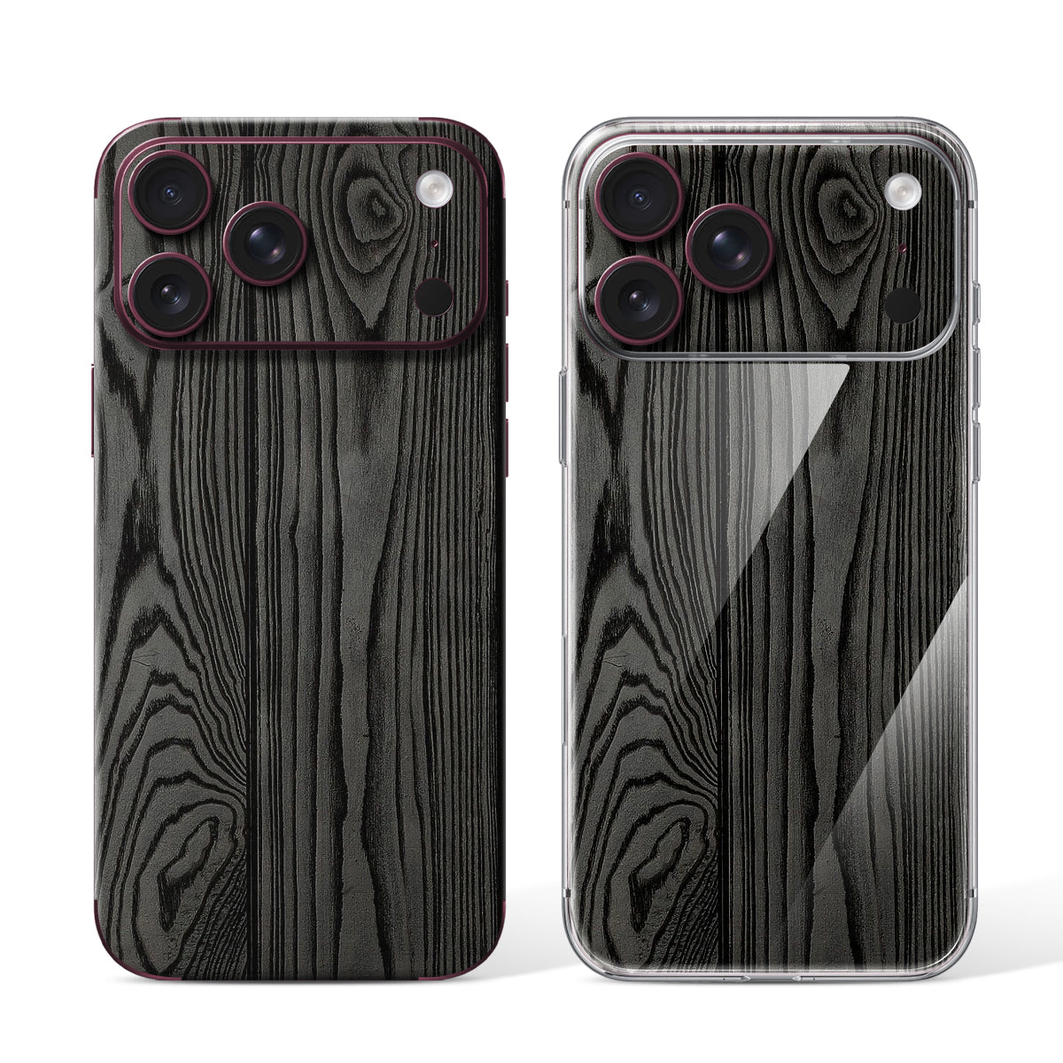 
Phone Skin for iPhone 18 Pro Max Burgundy — Design 118