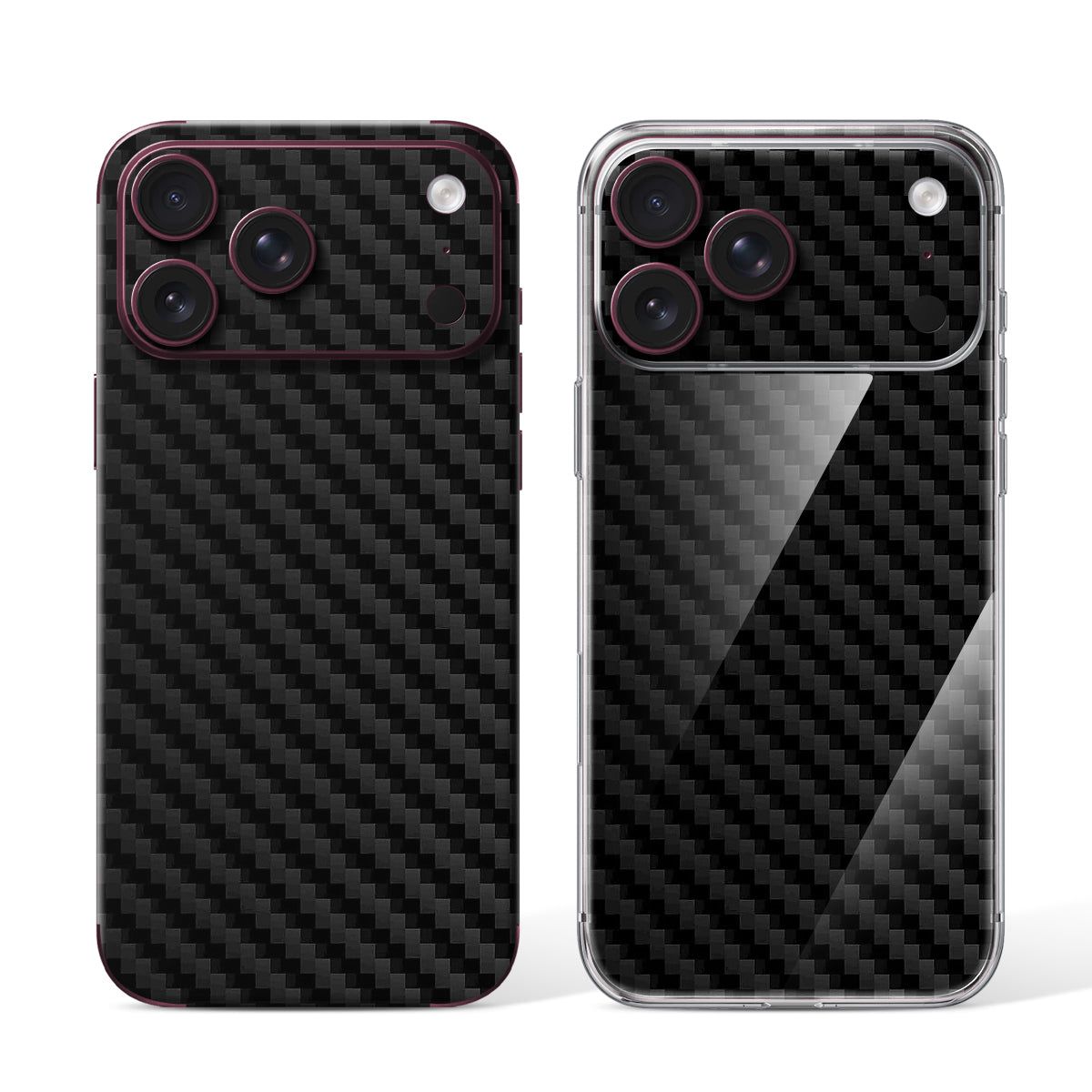 
Phone Skin for iPhone 18 Pro Max Burgundy — Design 120