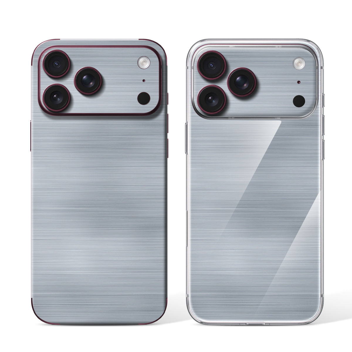
Phone Skin for iPhone 18 Pro Max Burgundy — Design 121