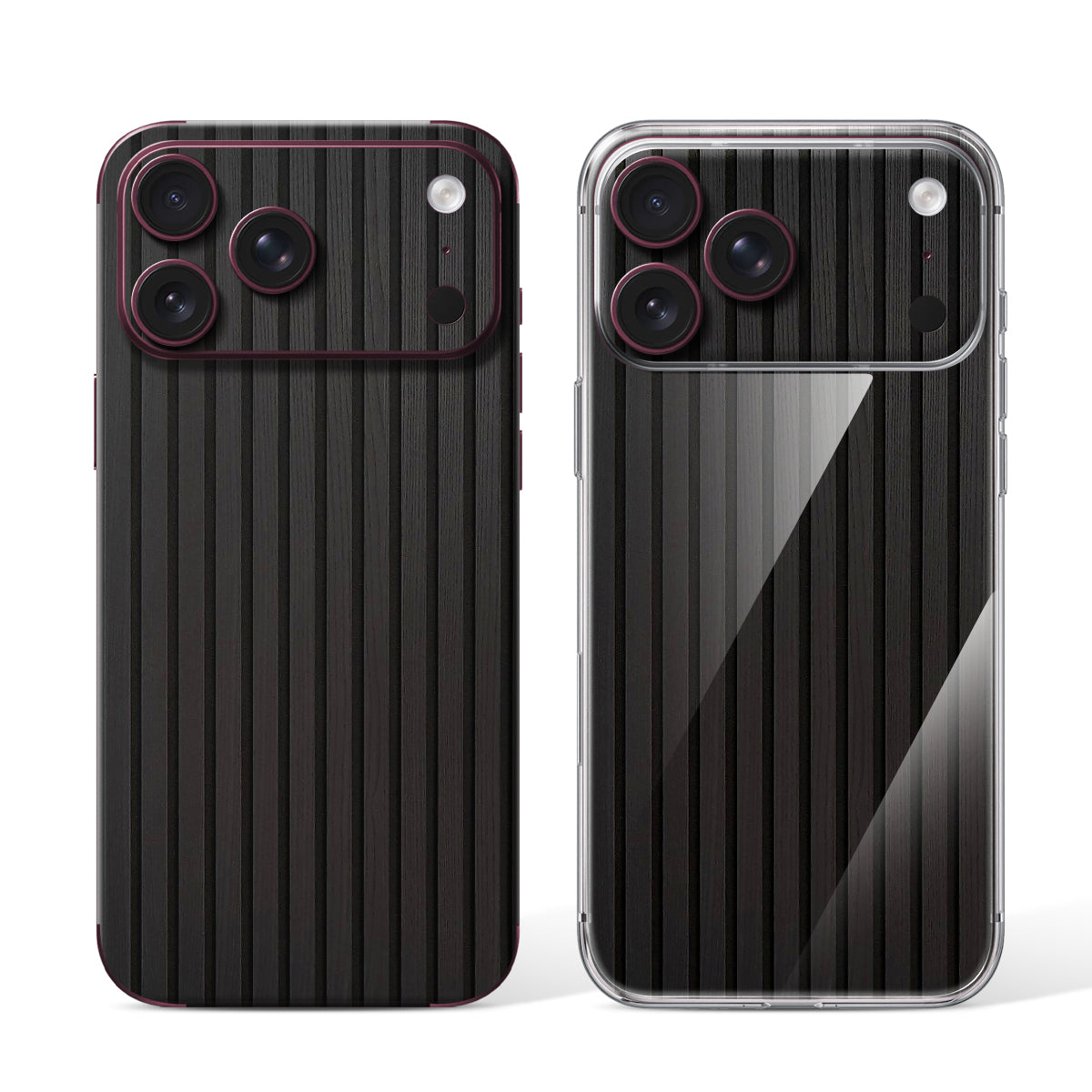 
Phone Skin for iPhone 18 Pro Max Burgundy — Design 123