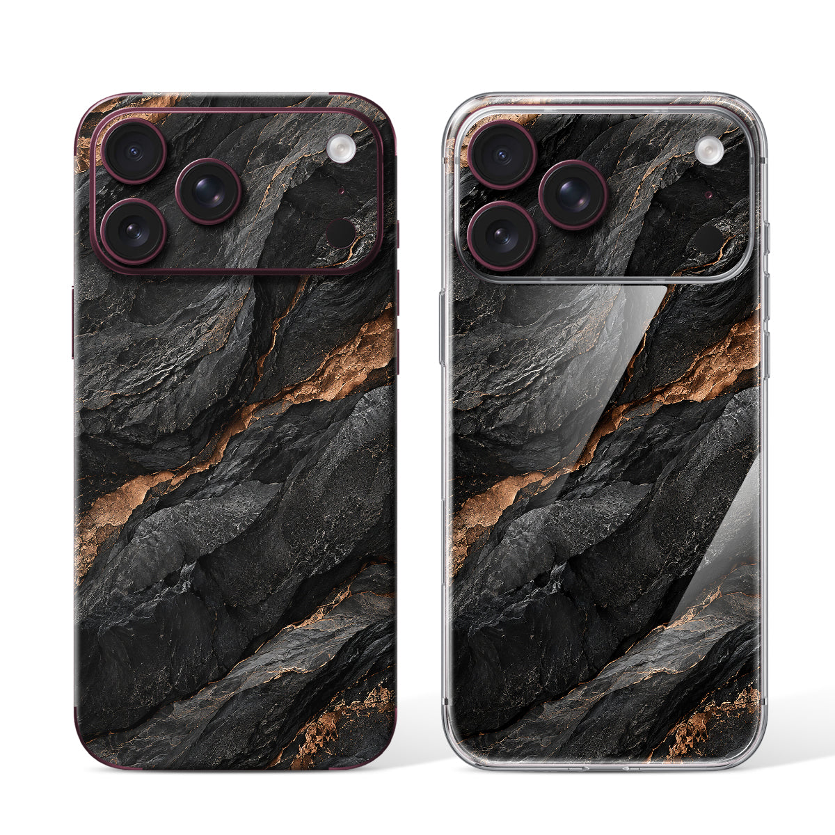 
Phone Skin for iPhone 18 Pro Max Burgundy — Design 125