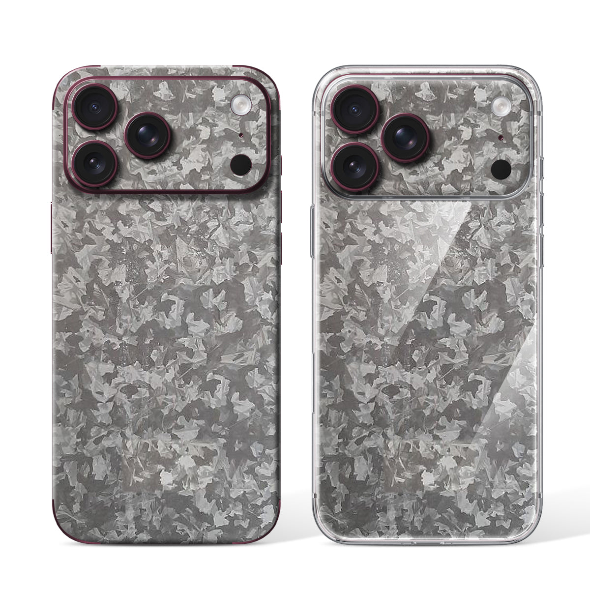 
Phone Skin for iPhone 18 Pro Max Burgundy — Design 132