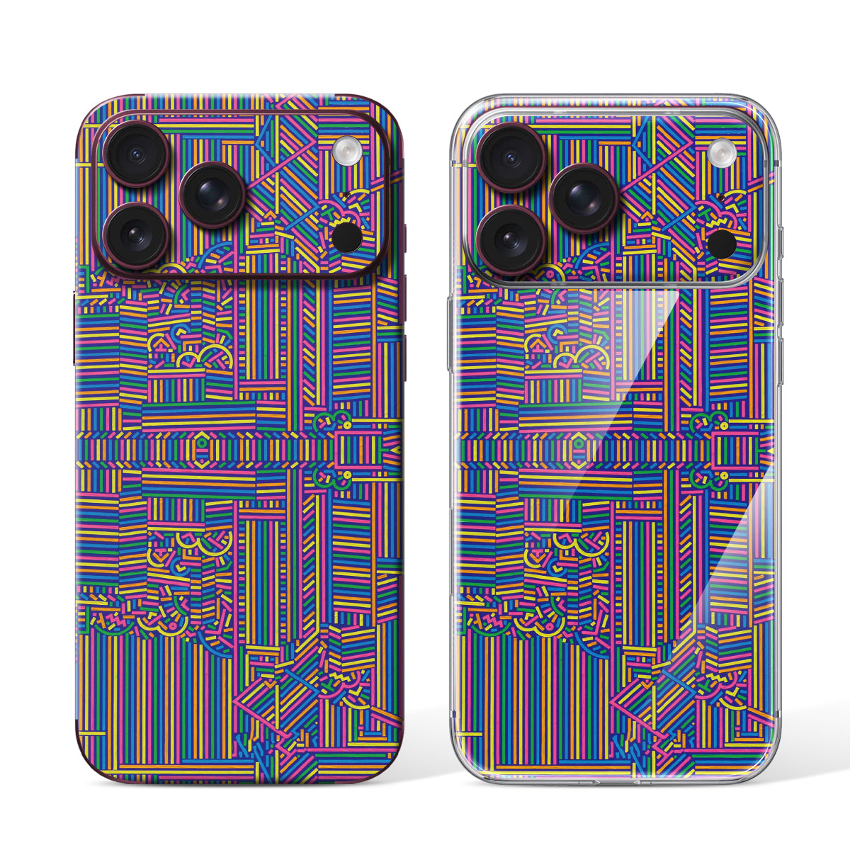
Phone Skin for iPhone 18 Pro Max Burgundy — Design 87