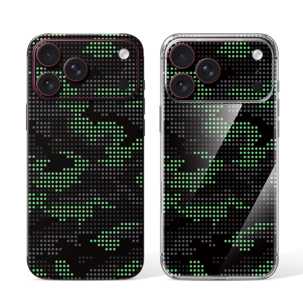 
Phone Skin for iPhone 18 Pro Max Burgundy — Design 88