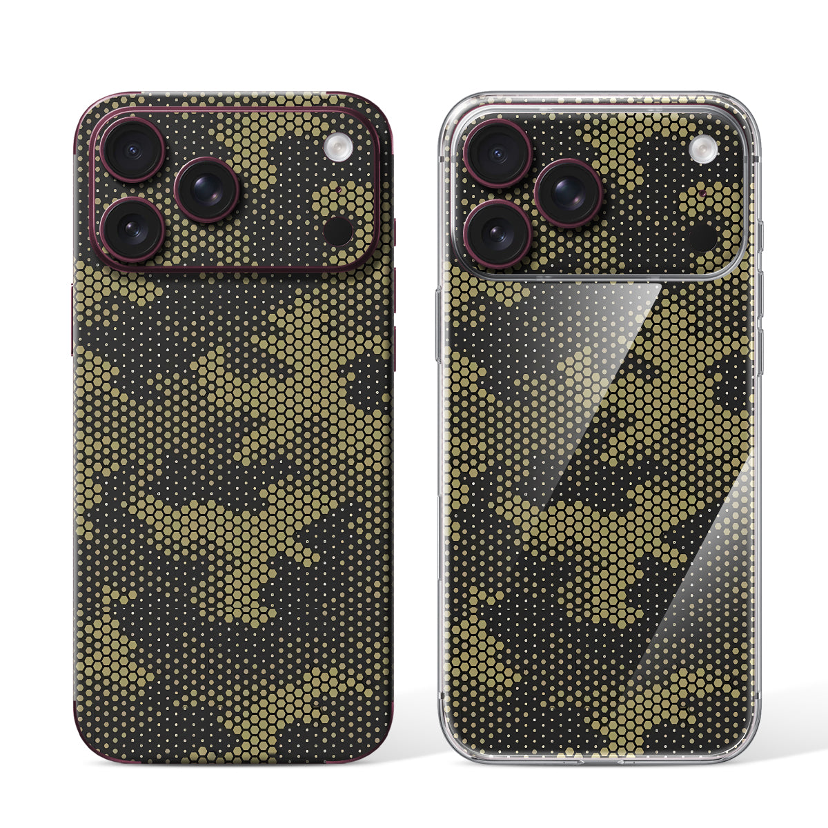 
Phone Skin for iPhone 18 Pro Max Burgundy — Design 89