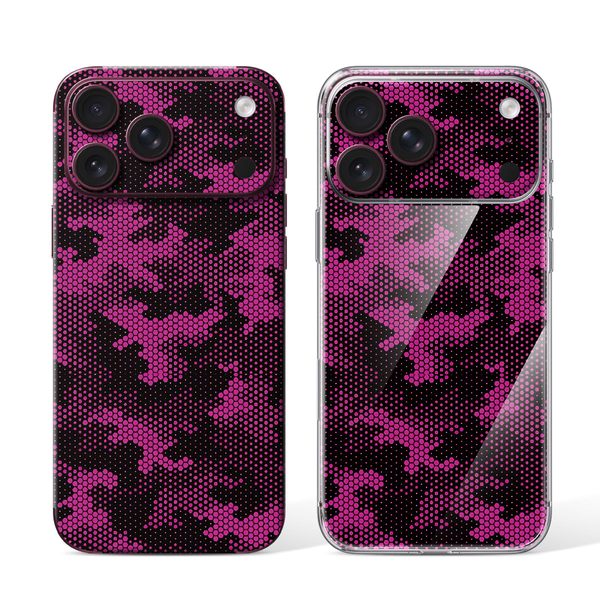 
Phone Skin for iPhone 18 Pro Max Burgundy — Design 92