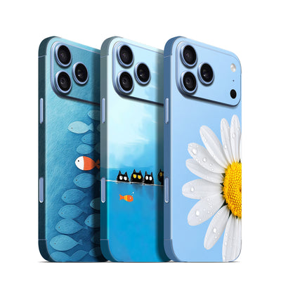 Phone Skin for iPhone 18 Pro and iPhone 18 Pro Max — Glacier — product view 1