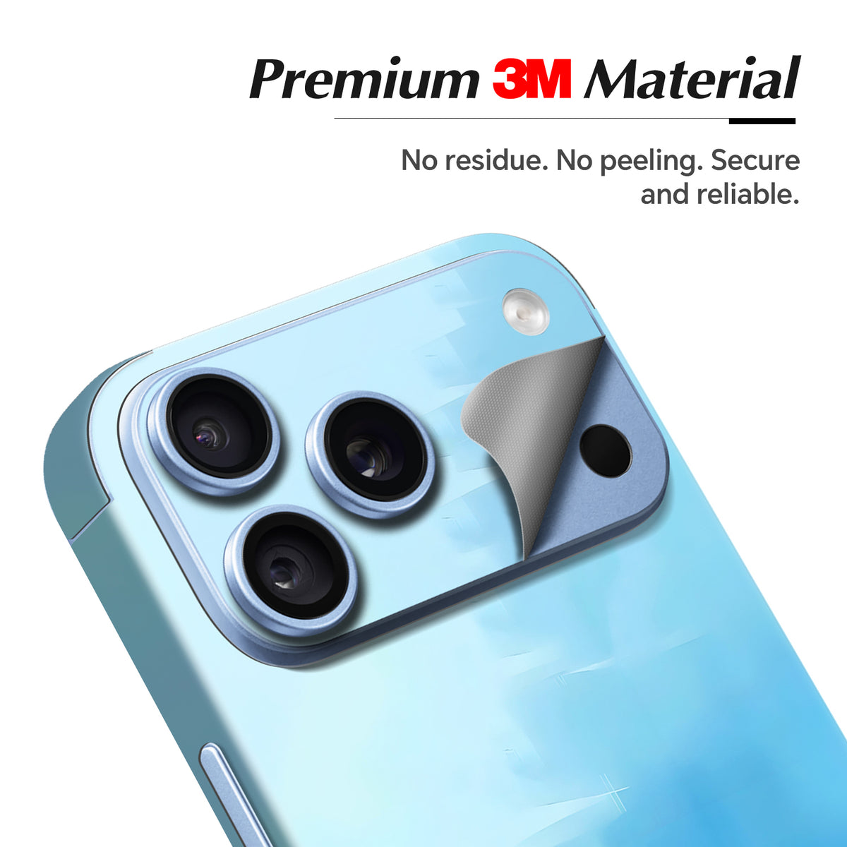 Phone Skin for iPhone 18 Pro and iPhone 18 Pro Max — Glacier — product view 2