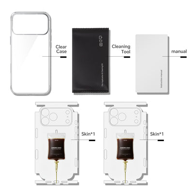Phone Skin for iPhone 18 Pro and iPhone 18 Pro Max — Silver — product view 9