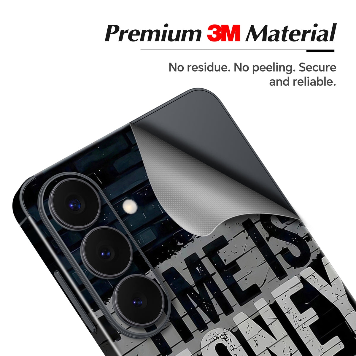 Full-body Phone Skin for Samsung Galaxy S26 — Black — main 2