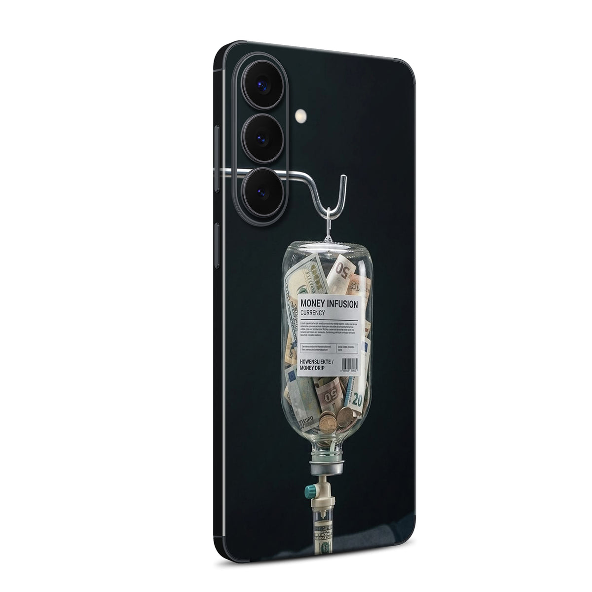 Full-body Phone Skin for Samsung Galaxy S26 — Black — main 5