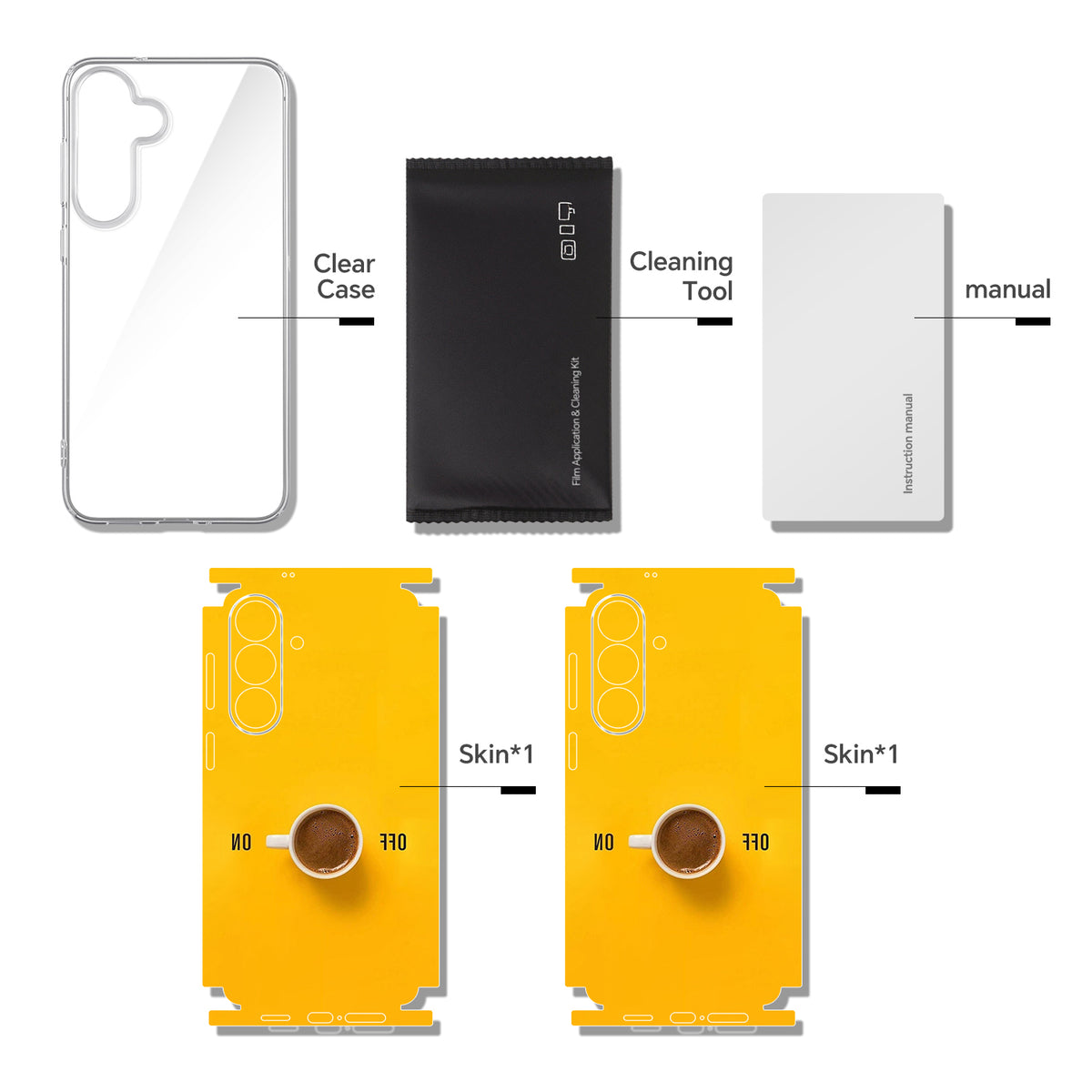 Full-body Phone Skin for Samsung Galaxy S26 — Gold — main 9