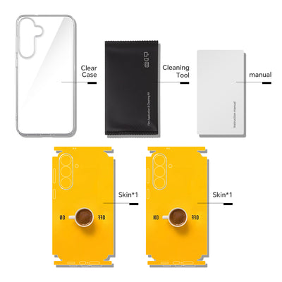 Full-body Phone Skin for Samsung Galaxy S26 — Gold — main 9
