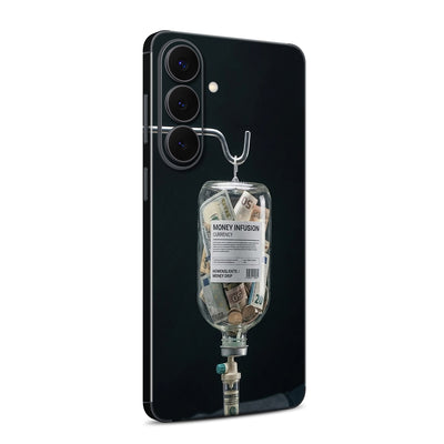 Full-body Phone Skin for Samsung Galaxy S26+ — Black — main 5