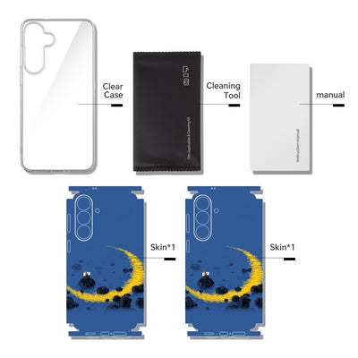 Full-body Phone Skin for Samsung Galaxy S26+ — Blue — main 9