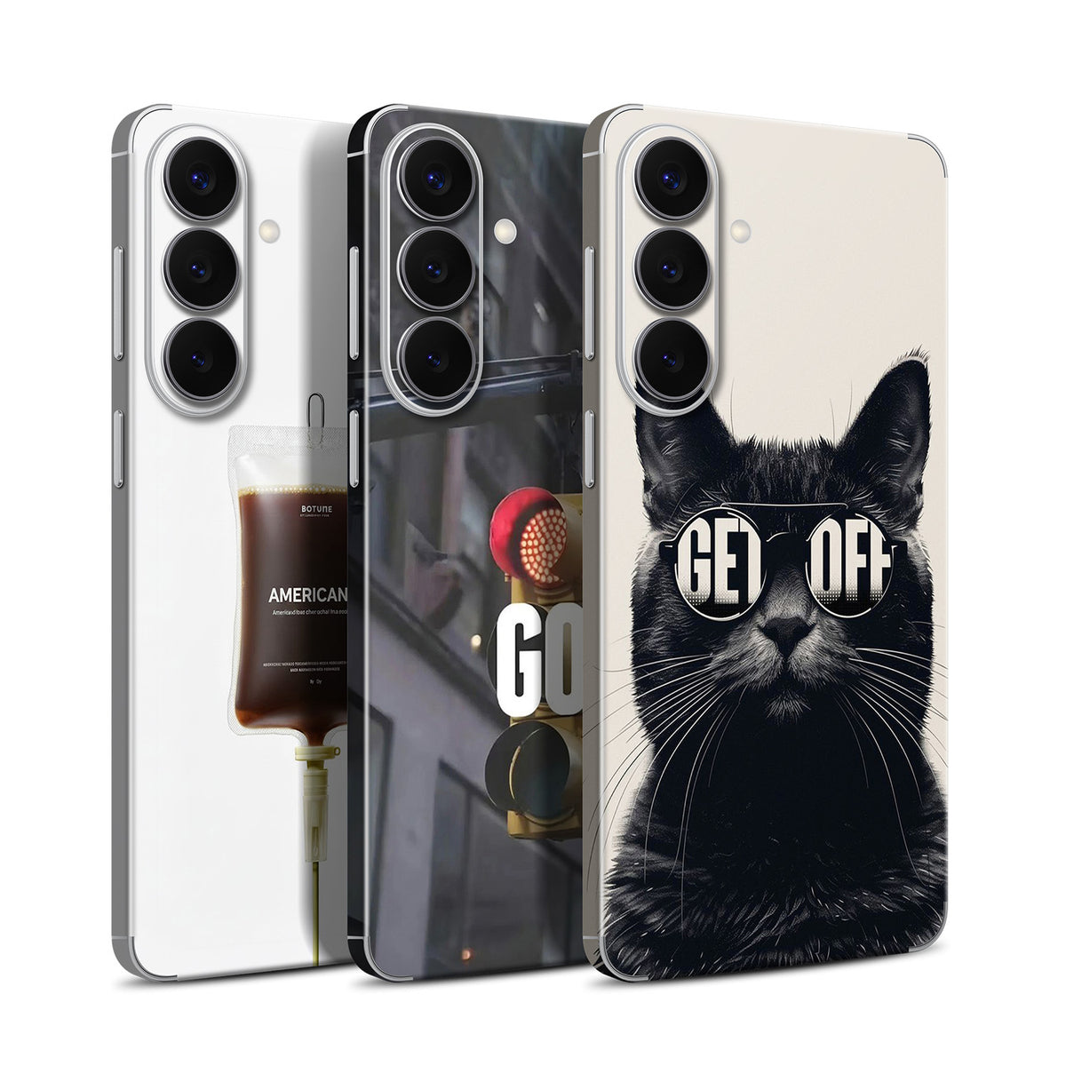 Full-body Phone Skin for Samsung Galaxy S26+ — Silver — main 1