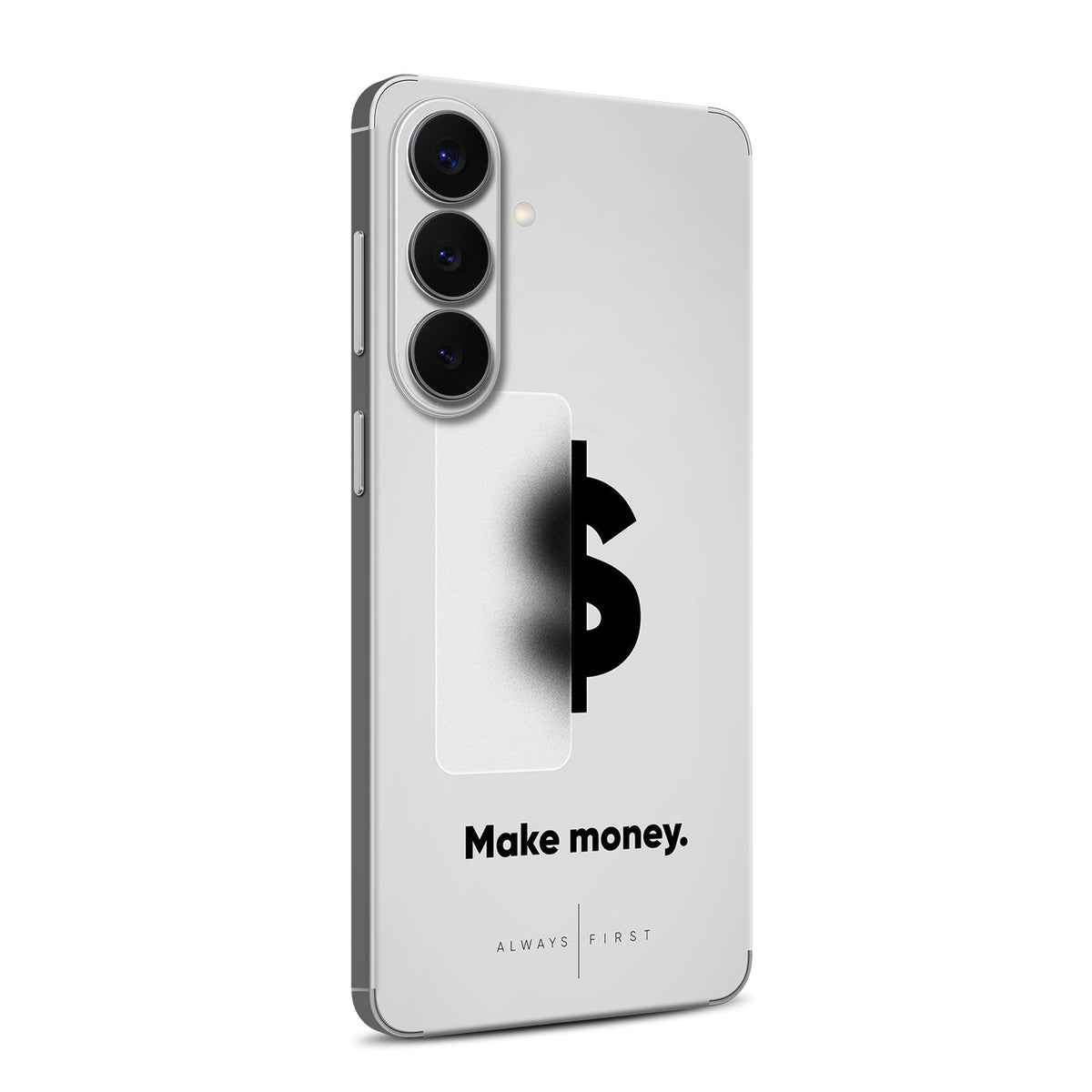 Full-body Phone Skin for Samsung Galaxy S26+ — Silver — main 5