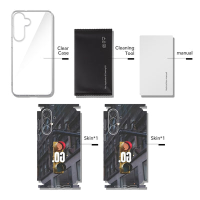 Full-body Phone Skin for Samsung Galaxy S26+ — Silver — main 9