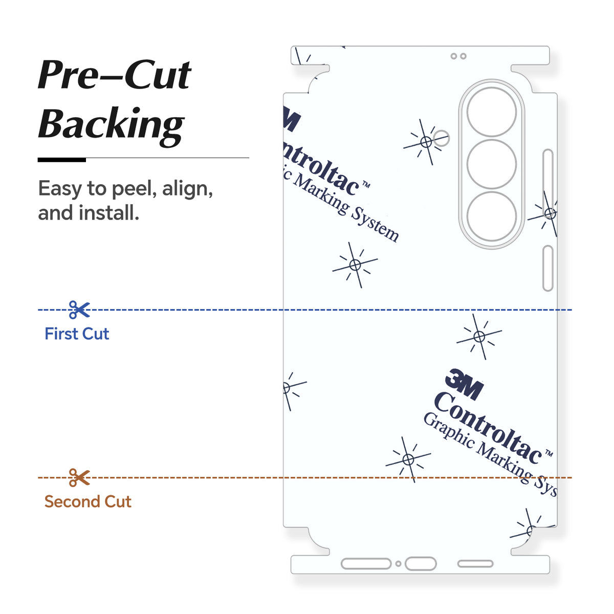 Full-body Phone Skin for Samsung Galaxy S26 — Silver — main 7