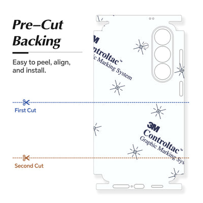 Full-body Phone Skin for Samsung Galaxy S26 — Silver — main 7