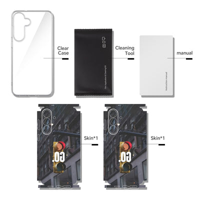 Full-body Phone Skin for Samsung Galaxy S26 — Silver — main 9