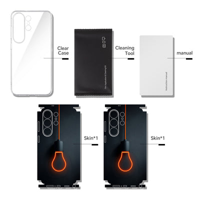 Full-body Phone Skin for Samsung Galaxy S26 Ultra — Black — main 9