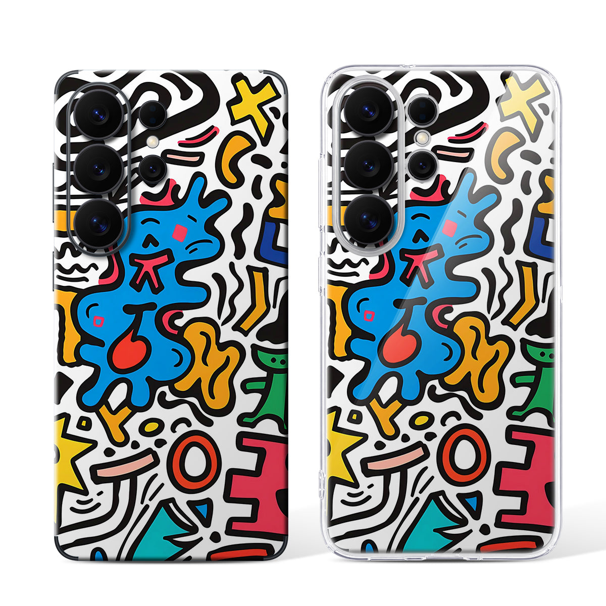 
Phone Skin for Samsung Galaxy S26 Ultra Black — Design 17
