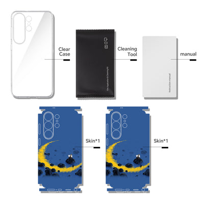 Full-body Phone Skin for Samsung Galaxy S26 Ultra — Blue — main 9
