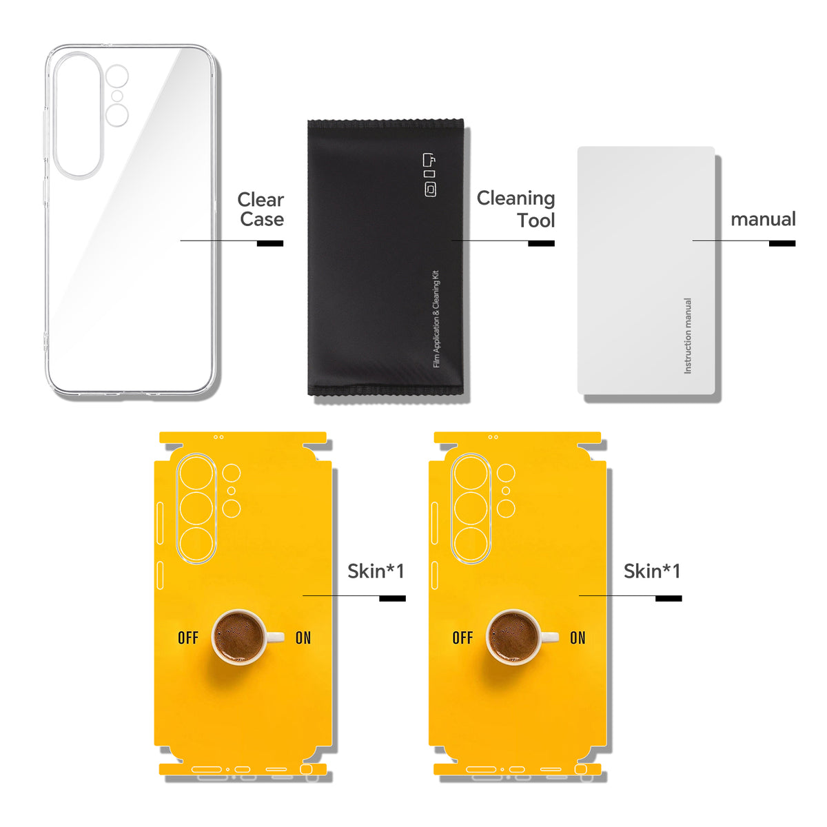Full-body Phone Skin for Samsung Galaxy S26 Ultra — Gold — main 9