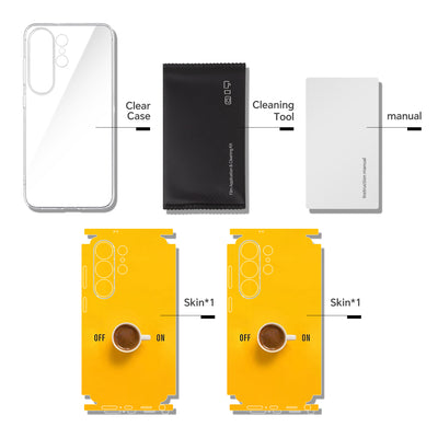 Full-body Phone Skin for Samsung Galaxy S26 Ultra — Gold — main 9