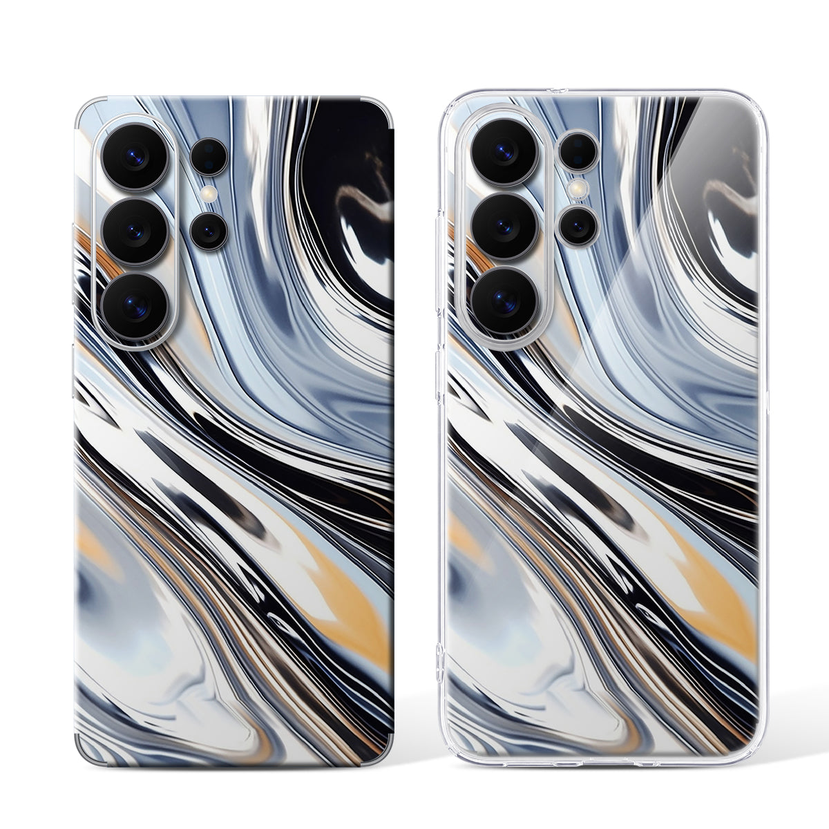 
Phone Skin for Samsung Galaxy S26 Ultra Silver — Design 131