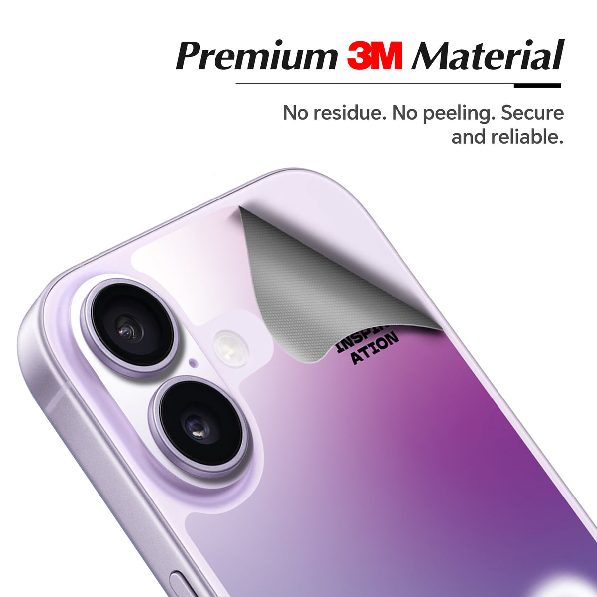 STICKSOO Camera Skin Kit for iPhone 17 Lavender - product image 2