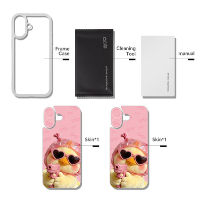 STICKSOO Camera Skin Kit for iPhone 17 Lavender - product image 6