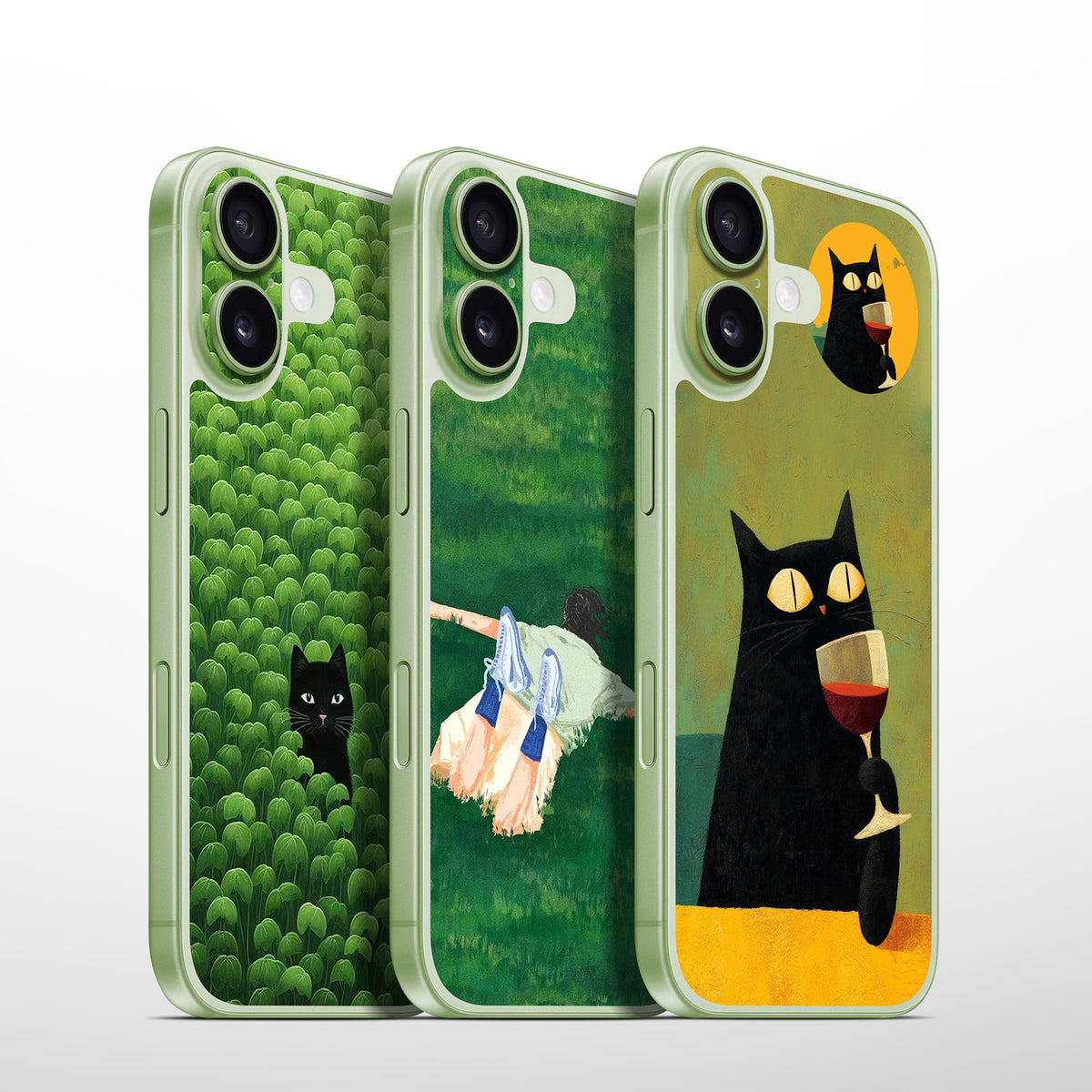 STICKSOO Camera Skin Kit for iPhone 17 Sage - product image 1