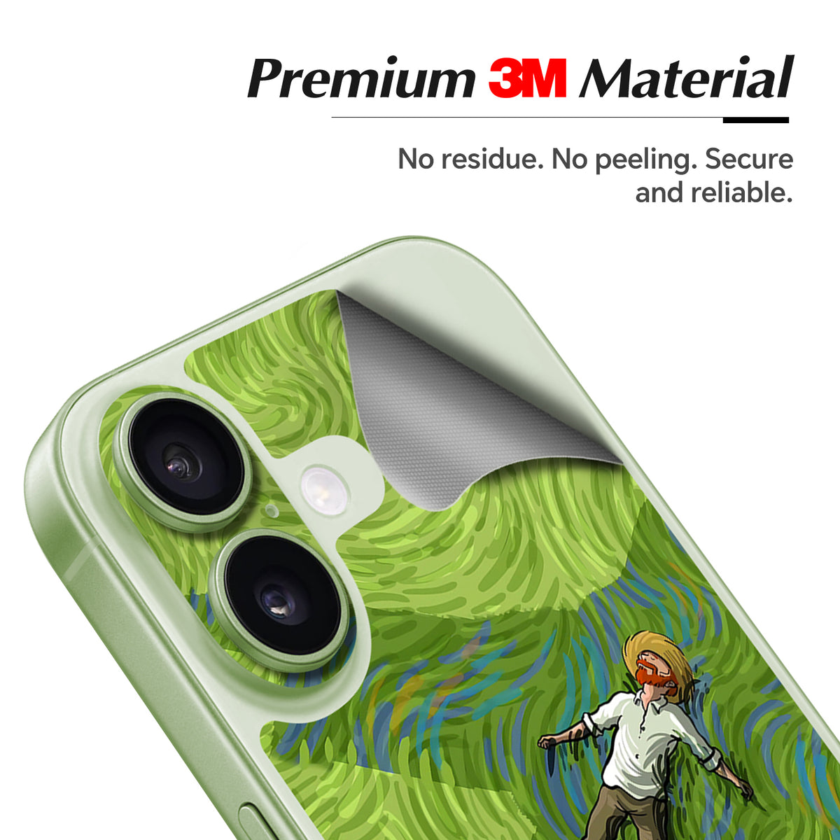 STICKSOO Camera Skin Kit for iPhone 17 Sage - product image 2