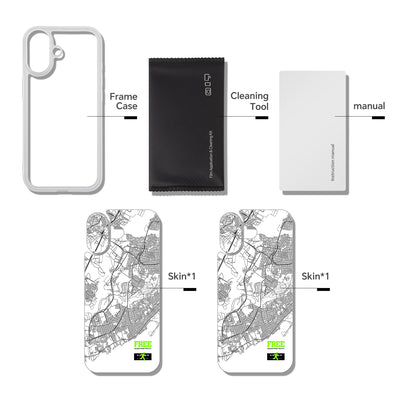 STICKSOO Camera Skin Kit for iPhone 17 White - product image 6